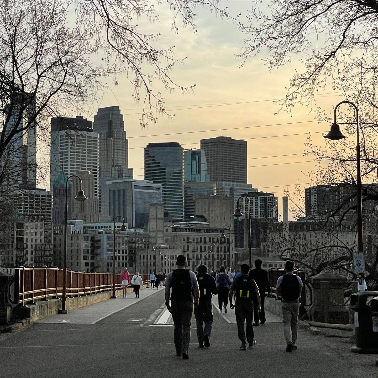 Rucking in Downtown Minneapolis